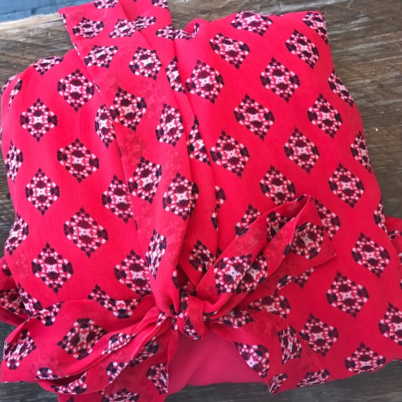 Xhilaration Red Knee-length Dress Size M - Picture 6 of 6